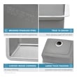 titanium sink Ruvati Kitchen Sink Stainless Steel