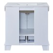 rustic bathroom sink cabinet Silkroad Exclusive Bathroom Vanity Cabinet White Traditional