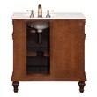 prefab bathroom cabinets Silkroad Exclusive Bathroom Vanity Vermont Maple Traditional