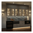 kitchen dining room lighting ideas Task Lighting Lighted Power Strip Fixtures;Tunable-white Lighting Black