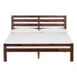 queen bed base white Tov Furniture Beds Beds Walnut