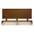 double high bed Tov Furniture Beds Beds Walnut