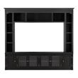 solid tv cabinet Tov Furniture Entertainment Centers Grey