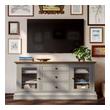 white oak tv console Tov Furniture Entertainment Centers Grey