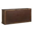 tv console living room Tov Furniture Entertainment Centers Brown