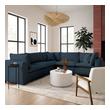 eames style lounger Tov Furniture Sofas Navy