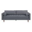 leather sectional with two chaises Tov Furniture Sofas Navy