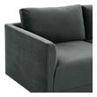 sofa leather Tov Furniture Sofas Charcoal