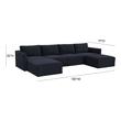 small green sectional sofa Tov Furniture Sectionals Navy