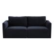 cloth sectional couch Tov Furniture Sofas Navy