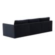 black velvet sectional Tov Furniture Sofas Navy