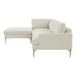 sectionals for small rooms Tov Furniture Accent Chairs Cream