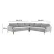 buy sectional sofa Tov Furniture Sectionals Grey