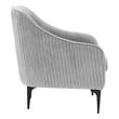 navy pattern accent chair Tov Furniture Sectionals Grey