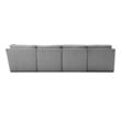 sofa with chaise storage and bed Tov Furniture Sectionals Grey