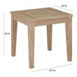 natural wood accent table Tov Furniture Side Tables Natural