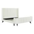 floor bed twin frame Tov Furniture Beds Cream
