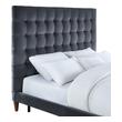 twin bed board Tov Furniture Grey