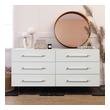 drawer chest oak Tov Furniture Dressers White