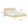 used twin bed for sale near me Tov Furniture Beds Buttermilk