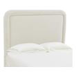 king size metal platform bed frame Tov Furniture Beds Cream
