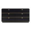 6 double drawer dresser Tov Furniture Dressers Black