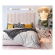 black bed frame with storage queen Tov Furniture Beds Blush