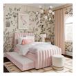 full size bed frame with shelves Tov Furniture Beds Blush
