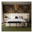 black velvet queen bed frame Tov Furniture Beds Cream