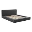 full size bed frame with headboard with storage Tov Furniture Black