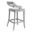 cheap metal stool Tov Furniture Stools Grey