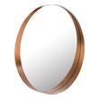oval long wall mirror Tov Furniture Mirrors Copper