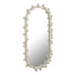long standing mirror with lights Tov Furniture Mirrors Ivory