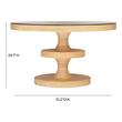 tall small kitchen table Tov Furniture Dining Tables Natural