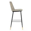 wicker swivel counter stools Tov Furniture Stools Bar Chairs and Stools Grey