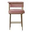 wood stools for kitchen island Tov Furniture Stools Bar Chairs and Stools Blush