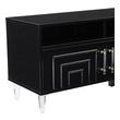 tv stand for big tv Tov Furniture Console Tables Black