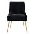 grey lounge chair Tov Furniture Dining Chairs Chairs Black