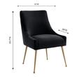 grey lounge chair Tov Furniture Dining Chairs Chairs Black