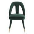 red and gray accent chair Tov Furniture Dining Chairs Forest Green
