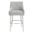 outdoor bar and bar stools Tov Furniture Stools Bar Chairs and Stools Light Grey