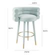 bar stool chairs Tov Furniture Stools Sea Foam Green