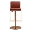 tan leather recliner lounge Tov Furniture Stools Brown