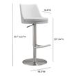 lounge chair for adults Tov Furniture Stools White