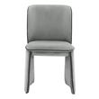 restaurant table and chair Tov Furniture Dining Chairs Grey