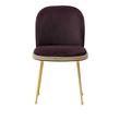 used dining set for sale Tov Furniture Dining Chairs Eggplant
