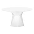 real wood dining room table Tov Furniture Dining Tables White