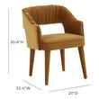 clear dining set Tov Furniture Dining Chairs Yellow