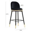 teal bar stools Tov Furniture Stools Black