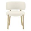 suede dining chair covers Tov Furniture Dining Chairs Cream